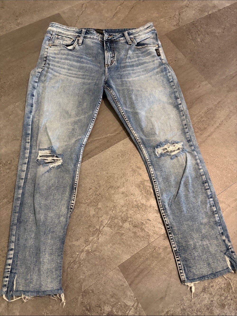 Silver JeansLight Blue Women’s Denim Jeans - Classic Slim Fit